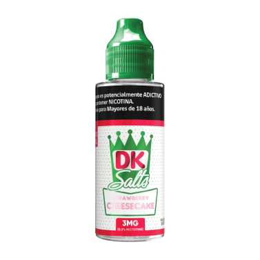 DK STRAWBERRY CHEESECAKE FREE BASE DK STRAWBERYY CHEESECAKE-100ML