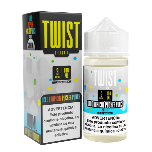 TWIST Iced Tropical Pucker Punch – 100ml