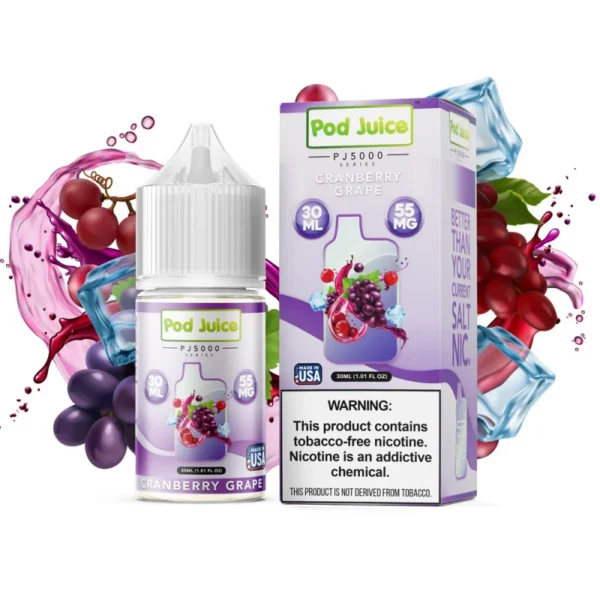 Pod Juice Cranberry Grape – 30ml