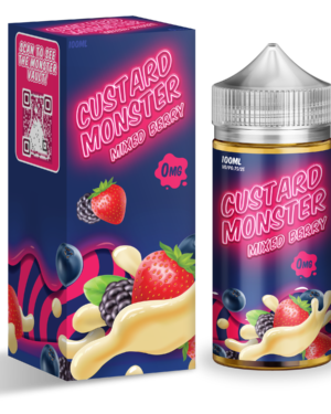 Custard Monster Mixed Berry – 100ml