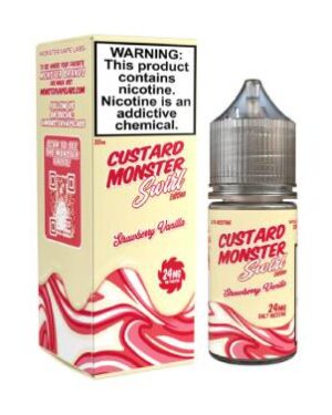 Custard Monster Swirl Strawberry Vanilla-30ml