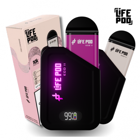 KIT LIFE POD ECO 2-10.000Puffs | VALOR 5 UNIDADES