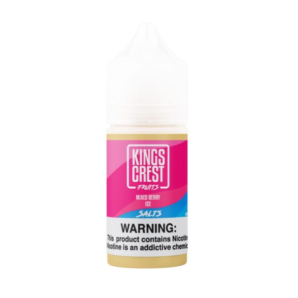KINGS CREST FRUIT SALT MIXED BERRY ICE 35MG 30 ML KINGS CREST FRUIT MIXED BERRY ICE-30ML