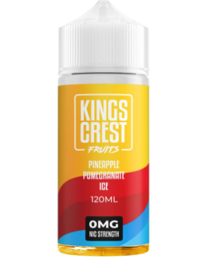 Eliquid Marca Kings Crest sabor Pineapple Pomegranate 120 ML