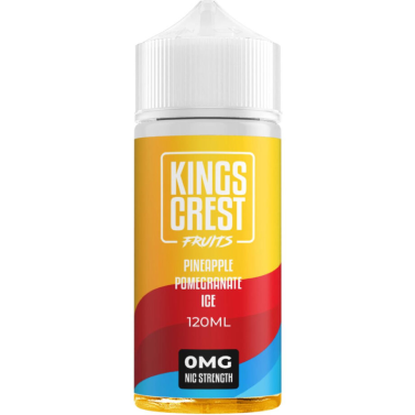 kings-crest-fruits-pineapple-pomegranate-ice-120-ml Eliquid Marca Kings Crest sabor Pineapple Pomegranate 120 ML