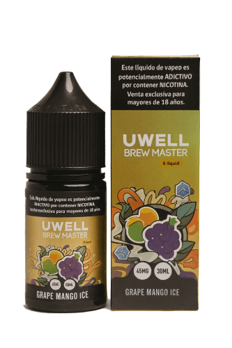 uwell-box-grape-mango-ice-45mg UWELL SALT NIC GRAPE MANGO ICE-30ML