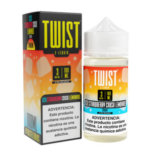 TWIST Iced Strawberry Crush Lemonade – 100ml
