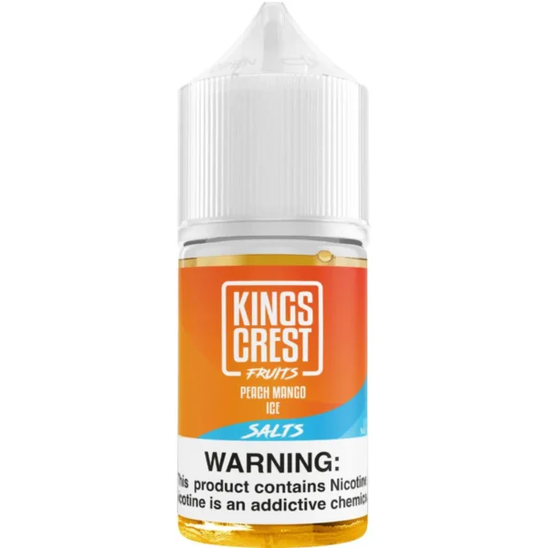 KINGS CREST FRUIT PEACH MANGO ICE 30ML 35MG KINGS CREST FRUIT PEACH MANGO ICE-30ML