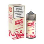 Custard Monster Swirl Strawberry Vanilla – 100ML